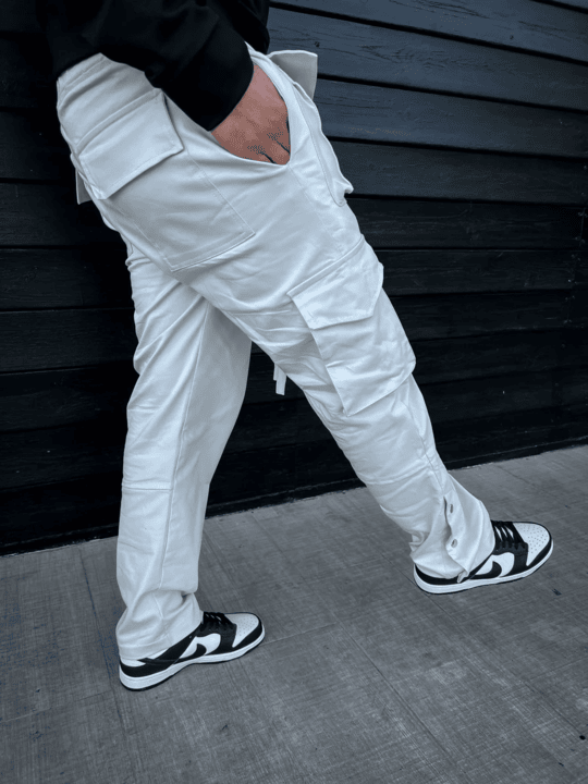 White Trackpants